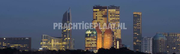 Den Haag Skyline Schilderij