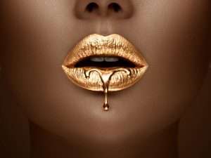 Golden Lipstick