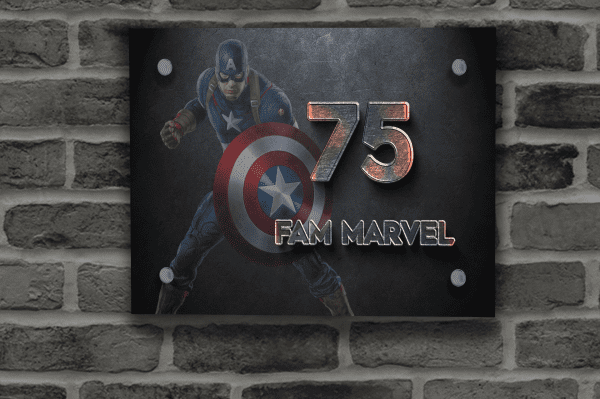 Captain America Naambordje 9