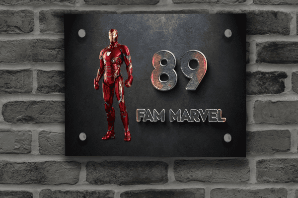 Iron Man Naambordje 3