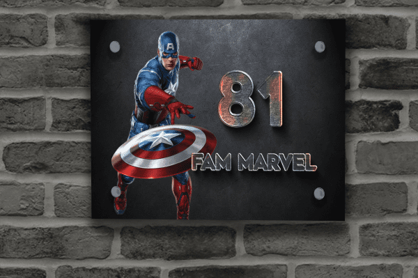 Captain America Naambordje 12
