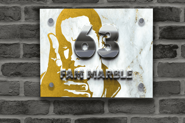 Marble Naambordje 066