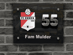 FC Emmen Naambordje 3