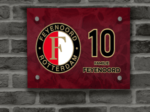 Feyenoord Naambordje 6