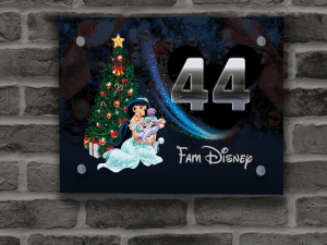 Disney Kerst Naambordje 36