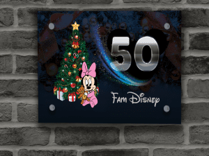Disney Kerst Naambordje 41