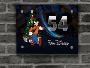 Disney Kerst Naambordje 47