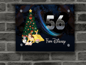 Disney Kerst Naambordje 49