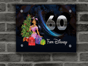 Disney Kerst Naambordje 53