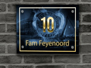 Feyenoord Naambordje 8