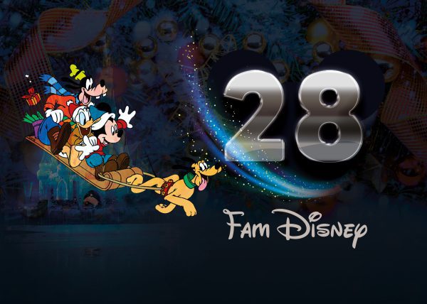 Disney Kerst Naambordje 20