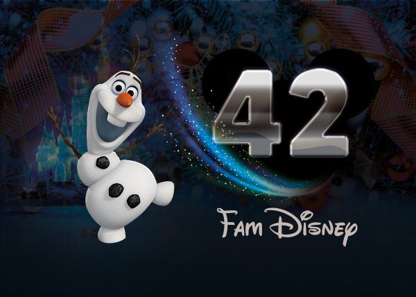 Disney Kerst Naambordje 34