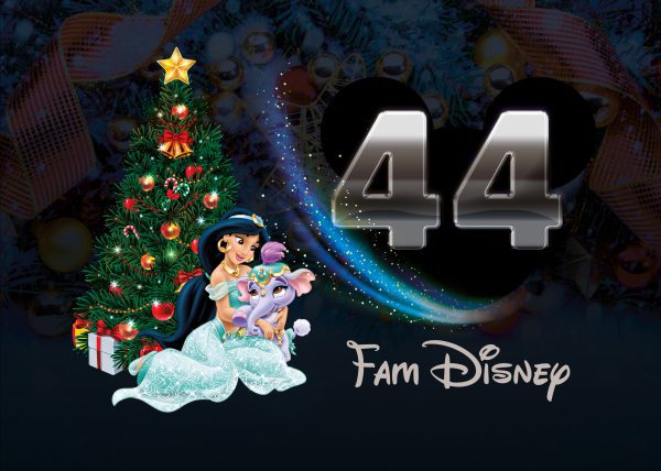 Disney Kerst Naambordje 36