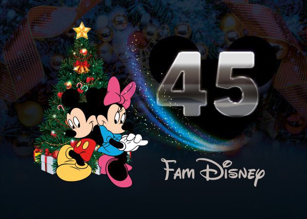 Disney Kerst Naambordje 37
