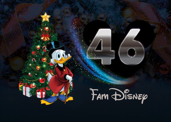 Disney Kerst Naambordje 38