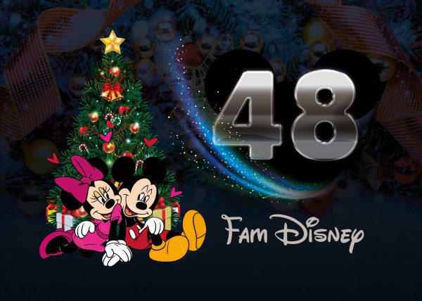Disney Kerst Naambordje 43