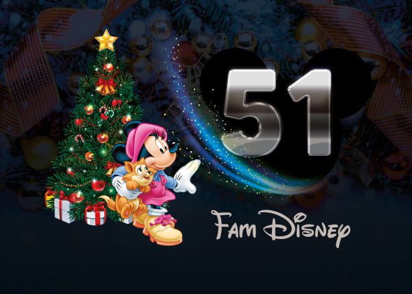 Disney Kerst Naambordje 42