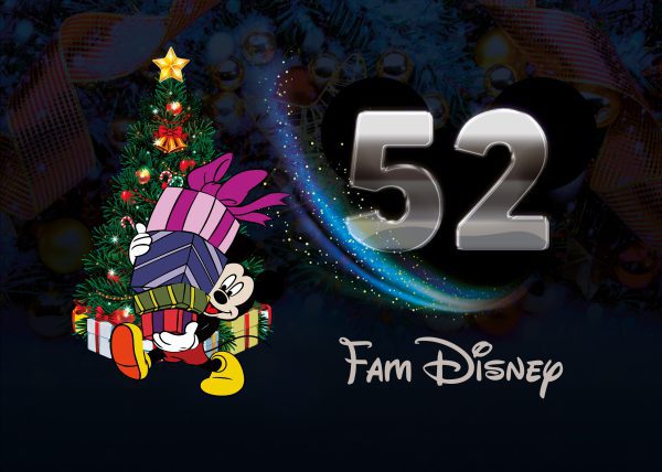 Disney Kerst Naambordje 45