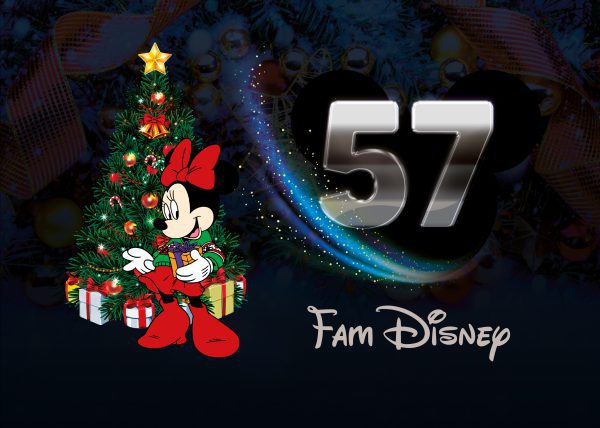 Disney Kerst Naambordje 50