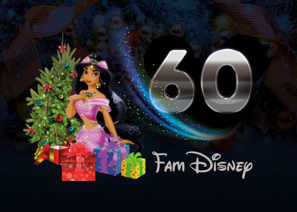 Disney Kerst Naambordje 53