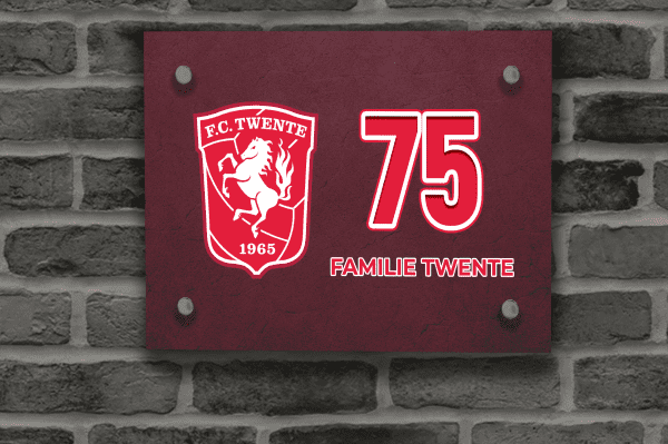 FC Twente Naambordje 1