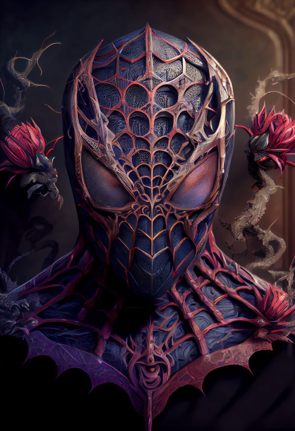 Spiderman With Roses