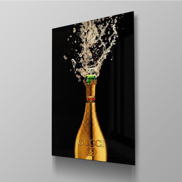 Golden Champagne Splash