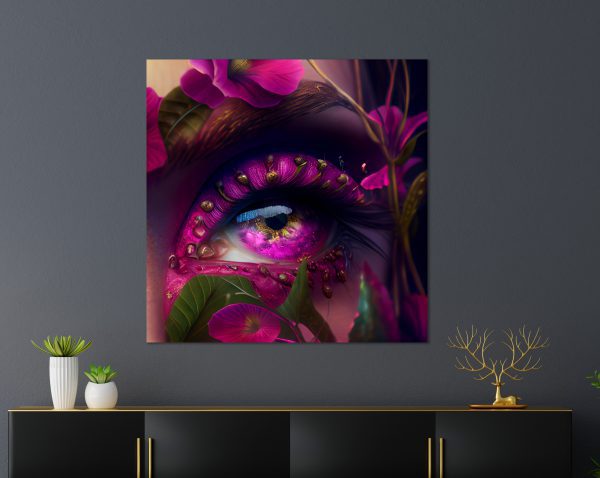 Eye With Flowers 1